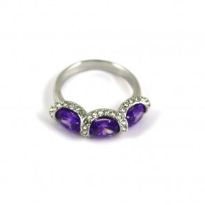 Trilogy Ring, Royal Purple